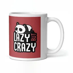 Mr UVD White & Black Typography Printed Ceramic Glossy Mug 350 ml-picture-24