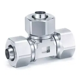 SMC KFG2 Series Union Tee, 12 mm to 12 mm, Tube-to-Tube Connection Style, KFG2T1210-00-picture-22
