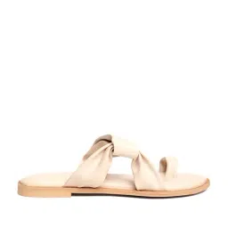 W Women's Ecru Toe Ring Sandals-picture-30