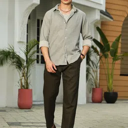 Campus Sutra Men Classic Opaque Casual Shirt-picture-34