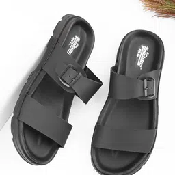 The Roadster Lifestyle Co Men Buckle Comfort Sandals-image-79