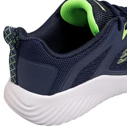 Skechers Lace Up Solid Color Casual Shoes - Navy Blue image 4