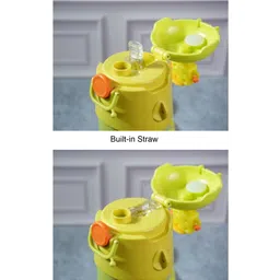 Little Surprise Box 3D Cheese Toy Lid Stainless Steel Bottle Strips Mint - 500ml image 3