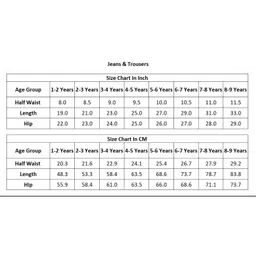 Nino Togs Denim Monkey Face Embroidered Washed Jeans - Blue image 2