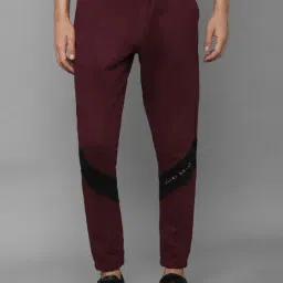 Tribe by Allen Solly Maroon Regular Fit Trackpants-image-47