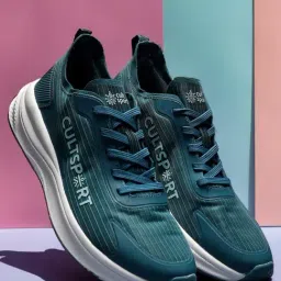 Cultsport Women's Comfort Green Running Shoes-picture-14