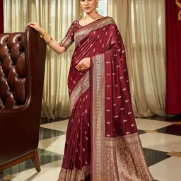 all about you Woven Design Zari Saree-picture-16