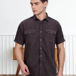 Kuons Avenue Purple Slim Fit Casual Shirt-picture-2