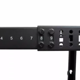 StarTech.com Black 12U Steel Server Rack with 4-Post Frame, 4POSTRACK12U image 2