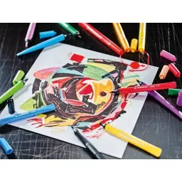 Stabilo CAPPI ARTY Felt-tip Pen Set Multicolor for Artists, Students, Hobbyists, 168/18-1-20 (Set of 18) image 2