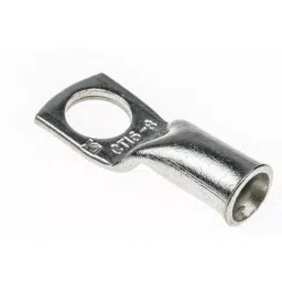 RS PRO Uninsulated Ring Terminal M8 Stud Size to 16 mm² Wire Size image 4