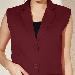 BRINNS Notched Lapel Single-Breasted Blazer image 5