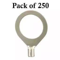 Kaycee Lugs Copper Ring Terminals 2.5-5 Sq.mm, KC7109 (Pack of 250 Pcs) image 2