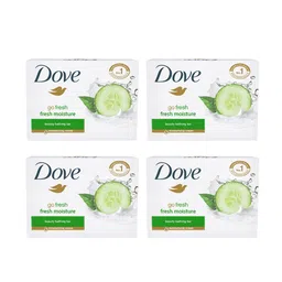 Dove Set of 4 Go Fresh Moisture Soap - 75g each-image-64