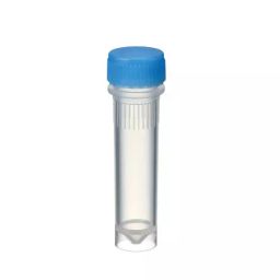 Abdos Printed Non Assembled 2 ml Non-Sterile Self Standing Screw Cap Tube With Blue Color Cap, P30237-B (Pack of 1000)-picture-9