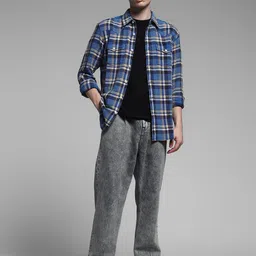 Jack & Jones Men Opaque Checked Casual Shirt image 3