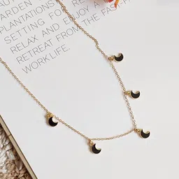 Octagon hub Gold-Plated Necklace image 2