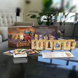 Battleground Studios Battleground Lanka | Strategy Card Game | Fun For Kids, Teens And Adults | Fantasy Themed | 2-9 Players | 96 Cards | Play Time 15 Min image 2