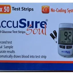 generic Compatible with Accusure Soul 100 Test Strips image 1