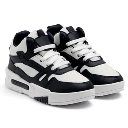 TOMSY CHOICE Colour Blocked Lace Up Shoes - Black-picture-10