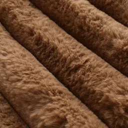 Pine Kids Full Sleeves Hooded Jacket with Stripes & Fur Design - Beige image 4