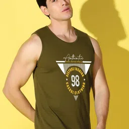 WOOSTRO Pack of 2 Printed Combed Cotton Innerwear Vests with Intelliease Technology image 2