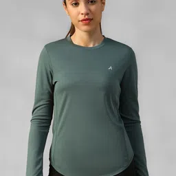 ATHLISIS Women Brand Logo e-Dry Slim Fit T-shirt-picture-10