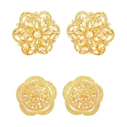 VIVASTRI Women Gold-Plated Alloy Earrings-picture-32
