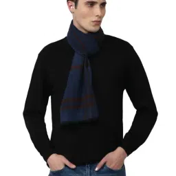 Van Heusen Blue Checks Muffler-picture-45
