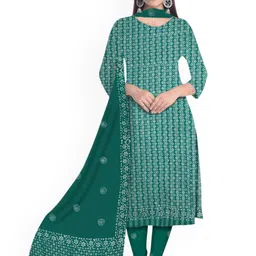 Farooq Dyeing Floral Printed Pure Cotton Unstitched Dress Material-picture-17