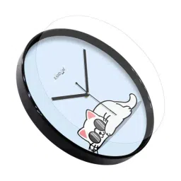 Random Multicolor Plastic Round Wall Clock image 5