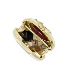 LAVIE Signature Buckle Detail Box Clutch image 4