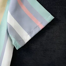 KIDGARB Boys Multi Stripes Striped Casual Shirt image 2