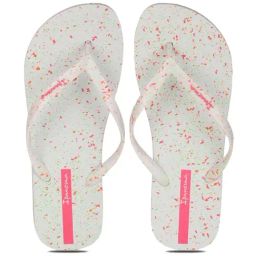 Ipanema Women's Splash Fem Off White & Pink  Flip Flops-picture-46