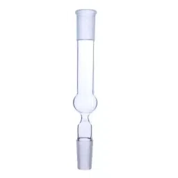 ABGIL Adapter Drying Tube Straight Borosilicate Glass B19 Socket and B24 Cone, ADP-27-05 image 1