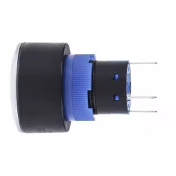 RS PRO Illuminated Push Button Switch Panel Mount 22.2 mm SPDT White LED 250 V AC, 1758301 image 4
