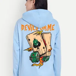 BENNY BROOKS Women Printed Hooded Sweatshirt-picture-35