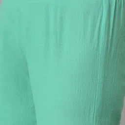 AURELIA Women Slim Fit Cotton Trousers image 5