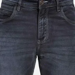 Octave Blue Cotton Regular Fit Stretchable Jeans image 5