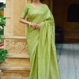 KALINI Ethnic Motifs Woven Design Saree-picture-21