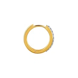 GIVA Women Elegance Diamond Hoop Earrings image 2