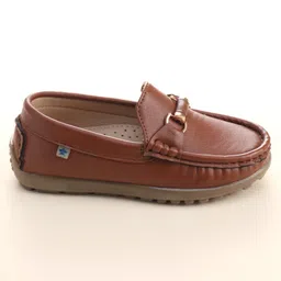 Cute Walk by Babyhug Slip On Formal Shoes - Dark Brown image 4