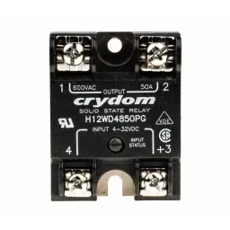 SENSATA/CRYDOM Solid State Relay H12WD Series 50 A Load Panel Mount 660 V AC 32 Control, H12WD4850PG image 3