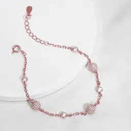 GIVA Anushka Sharma 92.5 Sterling Silver Bubble Bracelet for Women-picture-31