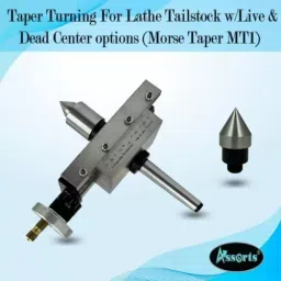 Assorts Patent Design Taper Turning Set Morse Taper MT1 Tool Steel ‎Ground Finish image 2