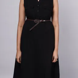 French Theory A-Line Midi Dress image 3
