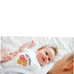 Lillypupp Infants Printed Pure Cotton Bodysuit image 4