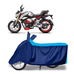 Auto Pearl Two Wheeler Cover for Hero XF3R BS6 - Cyan, Blue-picture-12