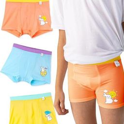 SuperBottoms Boys Pack Of 3 Printed Long Trunks-picture-30