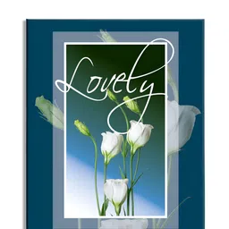 SEHAZ ARTWORKS Blue & Green Lovely Printed Scrapbook Photo Album-image-80